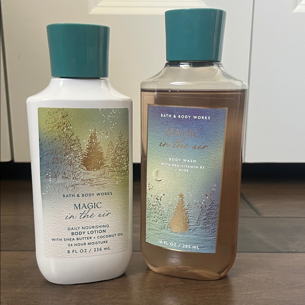 Bath & Body Works Magic in the Air Body Wash and Lotion Set